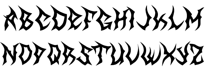 MB-The Great Reaper Font LOWERCASE