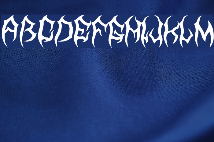 MB TyranT Font examples