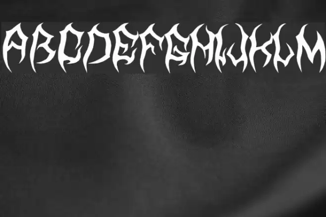 MB TyranT Font examples