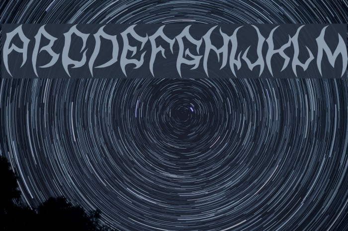 MB TyranT Font examples