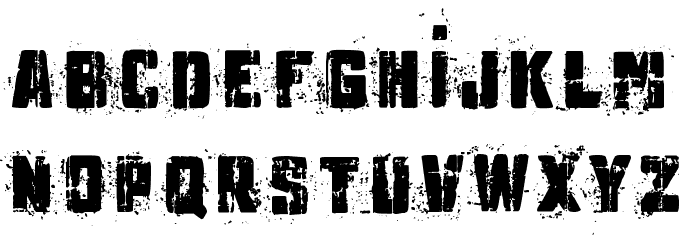 MB Underground Font LOWERCASE
