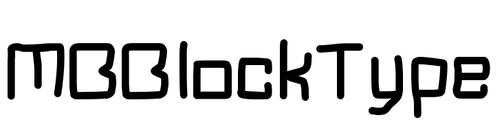 MBBlockType  Fuentes Gratis Descargar