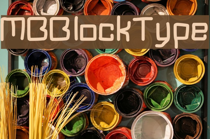 MBBlockType Font examples