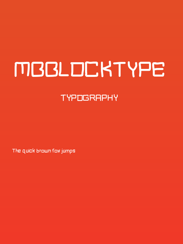 MBBlockType Poster