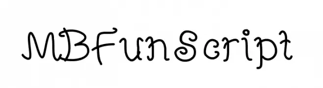 MBFunScript  Frei Schriftart Herunterladen