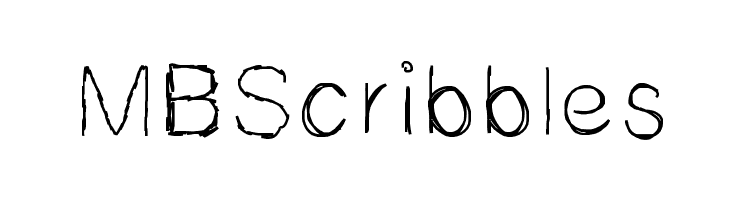 MBScribbles  baixar fontes gratis