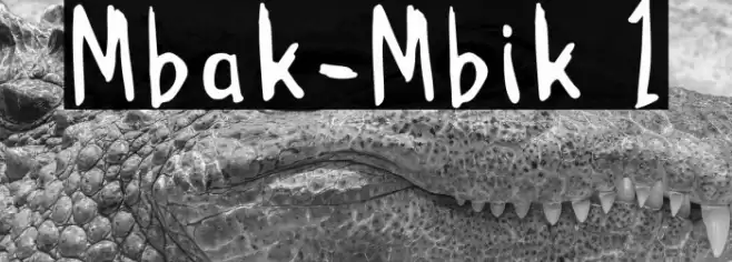 Mbak-Mbik 1 Font examples