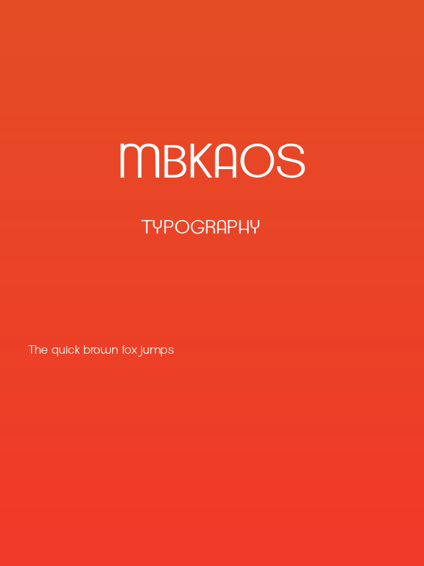 Mbkaos Poster