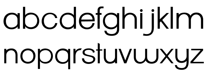Mbkaos Font LOWERCASE