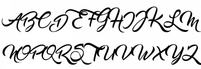 Mbuhya Fonte MAIÚSCULAS