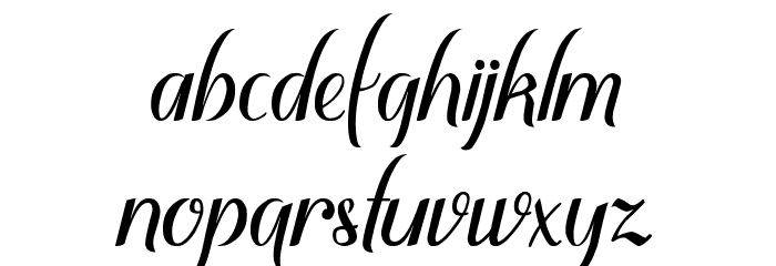 Mbuhya Font LOWERCASE