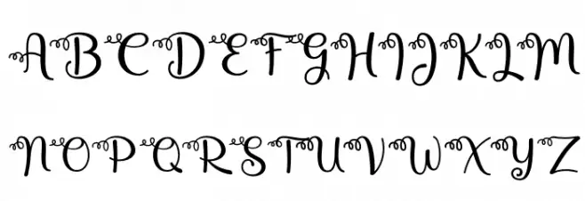 mbak Endang Love Schriftart Groß