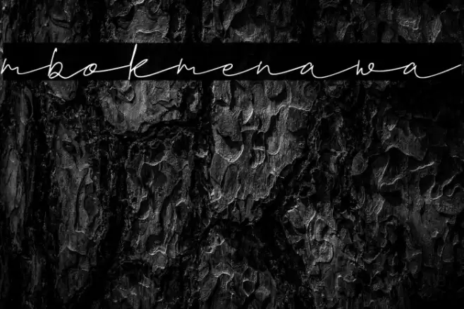mbokmenawa Font examples