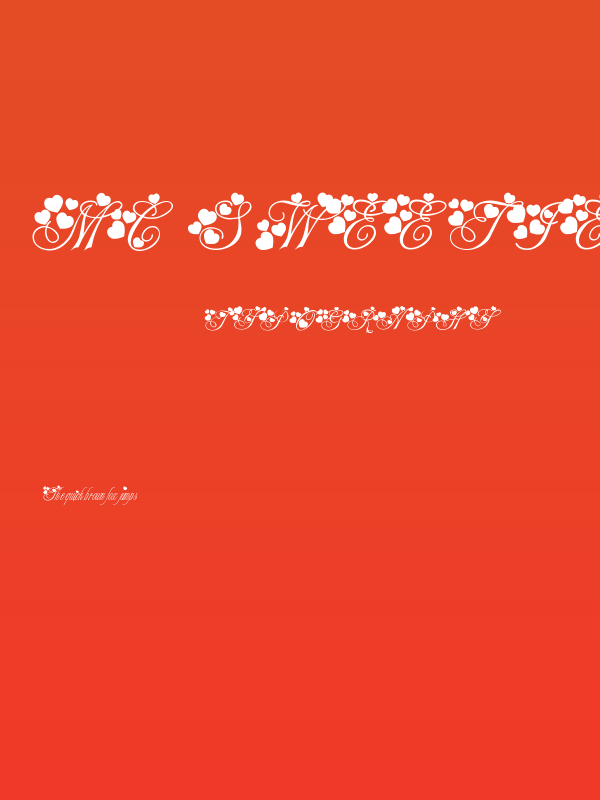 MC Sweetie Hearts Poster