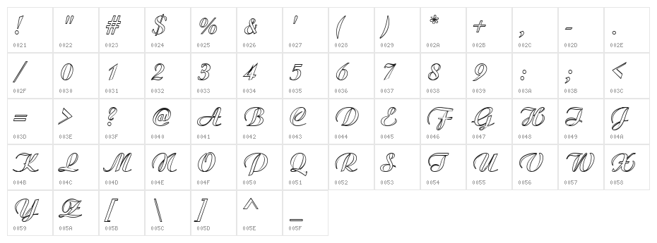 MC Valentine Plush Character Map