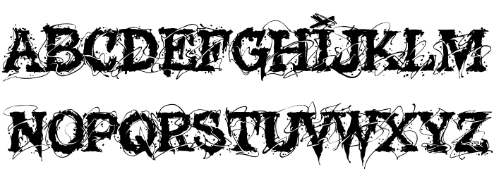MCF Glowins Font LOWERCASE