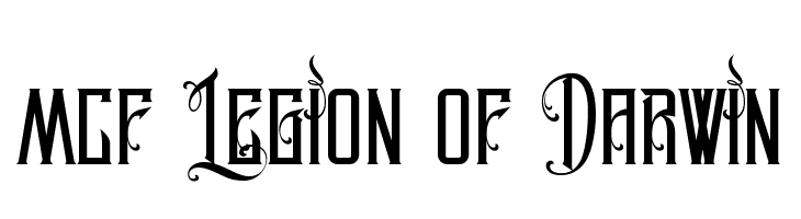 MCF Legion of Darwin  Fuentes Gratis Descargar