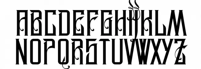 MCF Legion of Darwin फ़ॉन्ट लोअरकेस