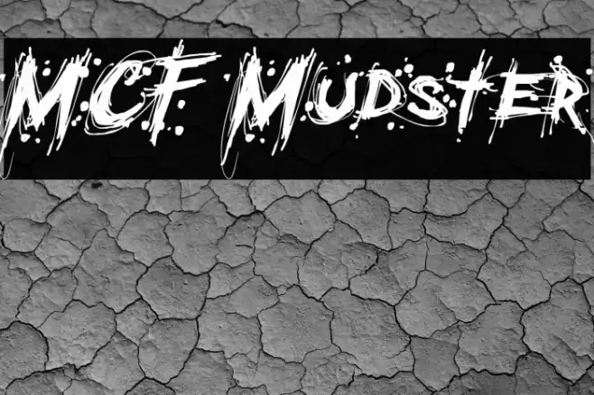 MCF Mudster Font examples