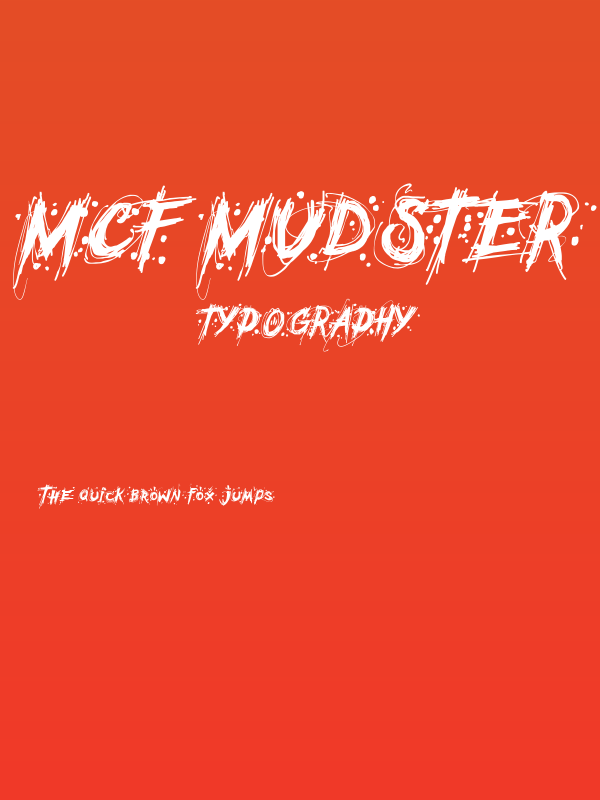 MCF Mudster Poster