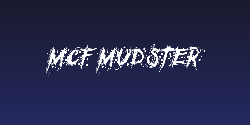 MCF Mudster Social Header