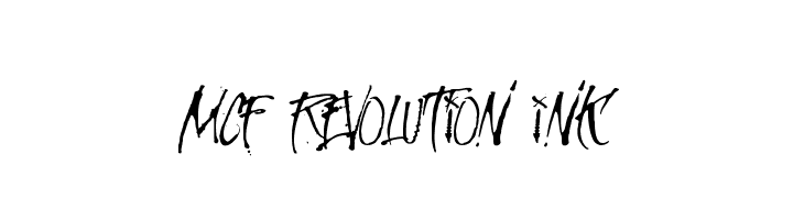 MCF Revolution ink  لخطوط تنزيل