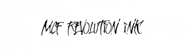 MCF Revolution ink  لخطوط تنزيل