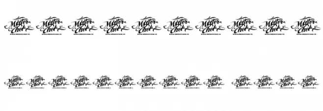 MCF Revolution ink Font Alte caractere