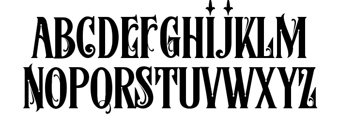 MCF Stone Head Font LOWERCASE