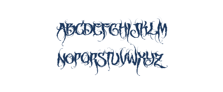 MCF funera flourish Lowercase