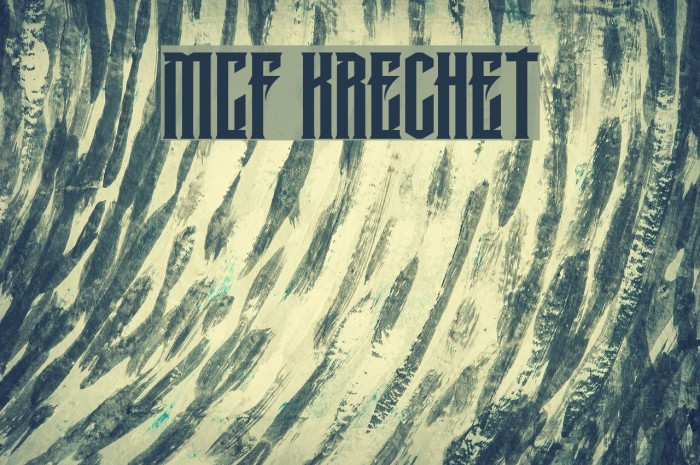 MCF krechet Example 1