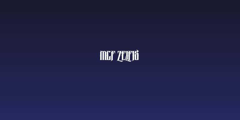 MCF zelfis Social Header