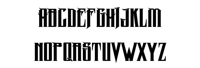 MCF zelfis Font LOWERCASE