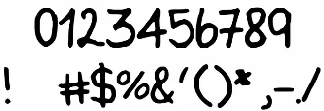 MCG Medium Font Alte caractere