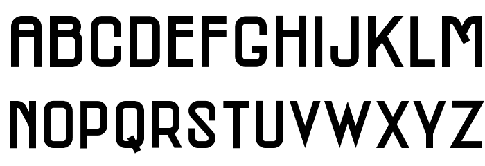 MCM Bold Font LOWERCASE