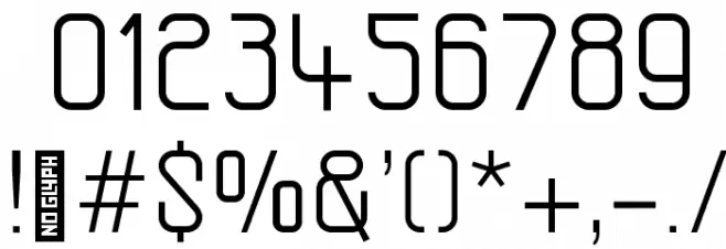 MCM-Regular Font OTHER CHARS