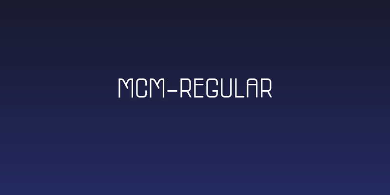MCM-Regular Social Header