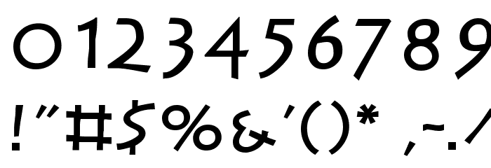 MCapitals Font OTHER CHARS