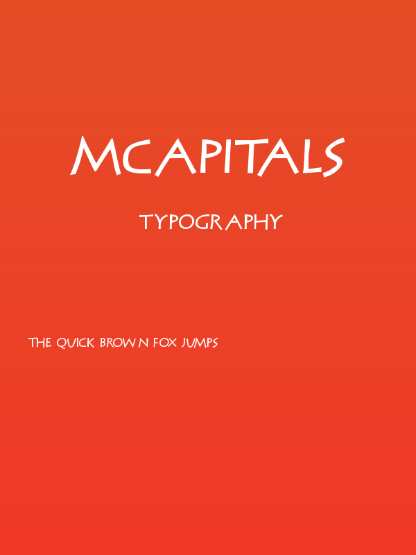 MCapitals Poster