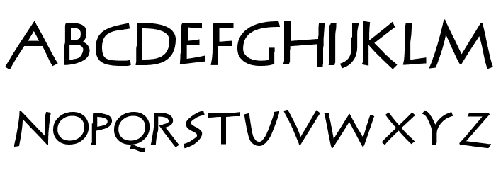 MCapitals Font LOWERCASE