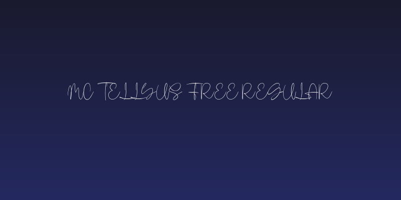 Mc Tellyus Free Regular Social Header
