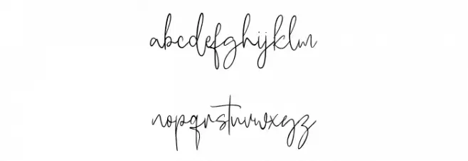 Mc Tellyus Free Regular फ़ॉन्ट लोअरकेस