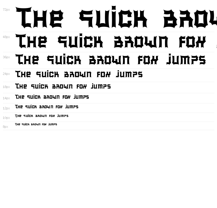 McAlbertina Bold Waterfall