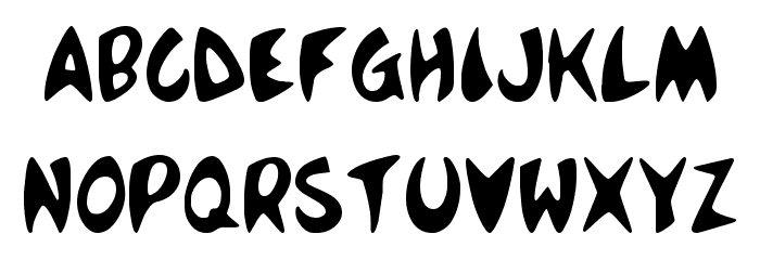 McBoing Boing Font LOWERCASE