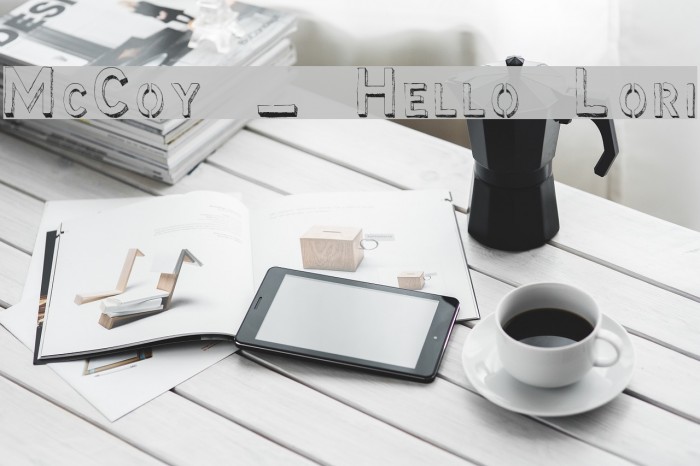 McCoy - Hello Lori Font examples