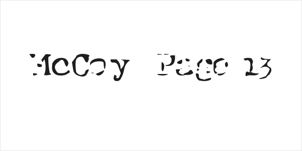 McCoy  Page 13 Logo