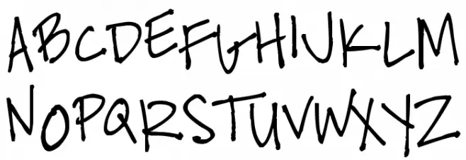 McEnneking 字体 大写