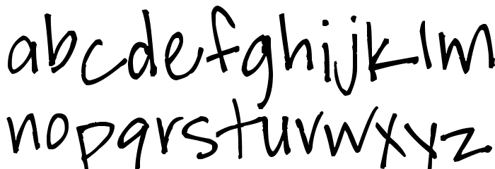 McEnneking फ़ॉन्ट लोअरकेस