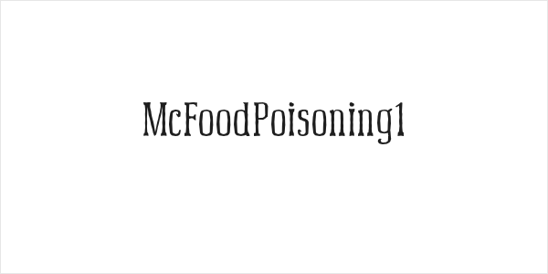 McFoodPoisoning1 Logo