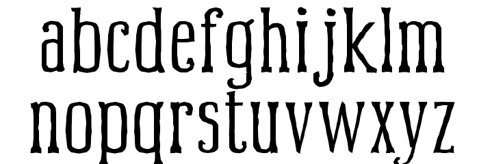 McFoodPoisoning1 Font LOWERCASE